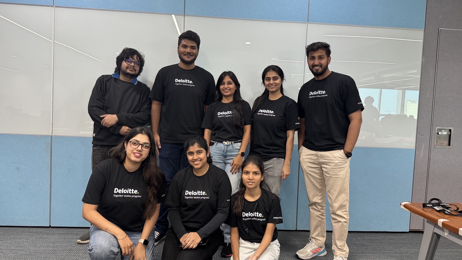 Deloitte Impact Day group photograph